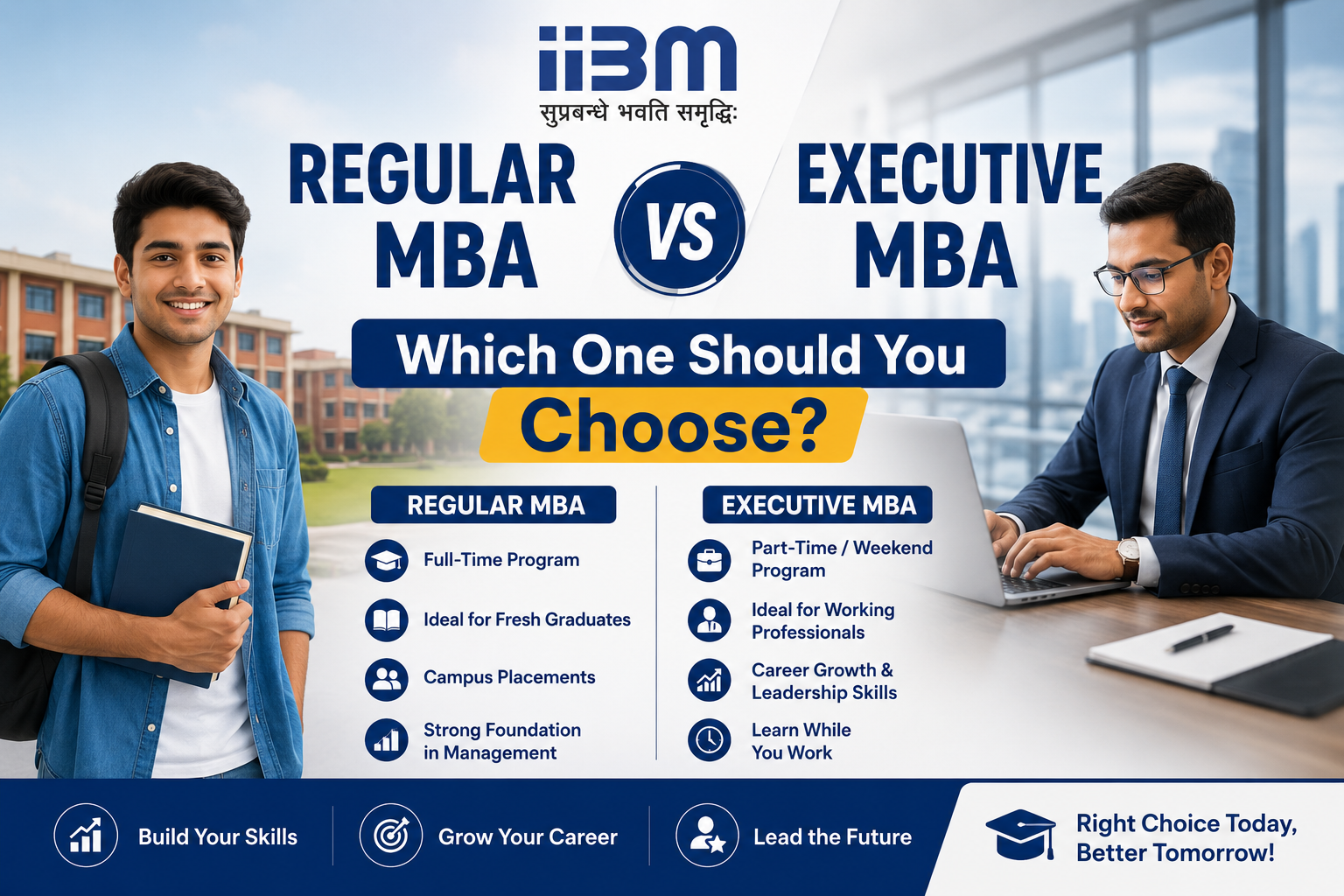 Regular MBA vs Executive MBA: Which One Should You Choose?